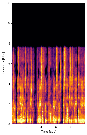 FlowSE Spectrogram